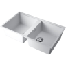 Мойка OMOIKIRI KITAGAWA 83-2-U-WH Artceramic/белый 4993809
